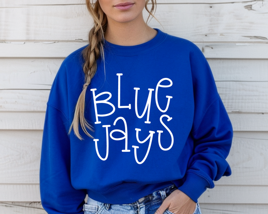 Bouncy Bluejays Sweatshirt