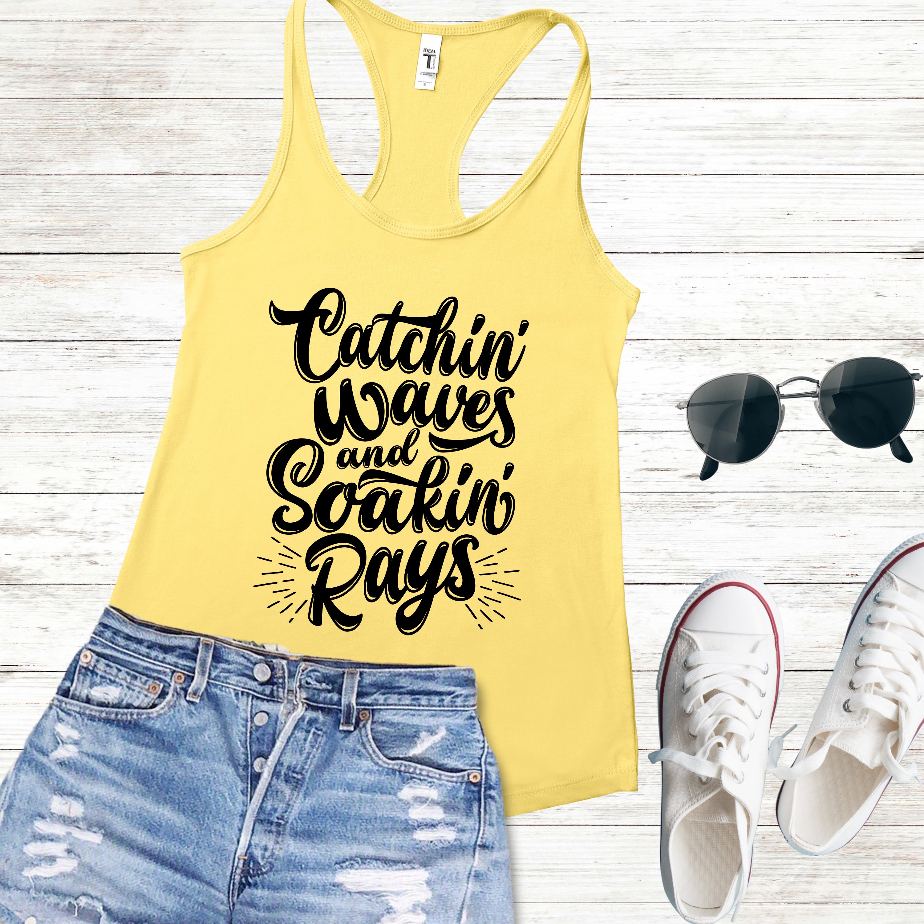 Catching' Waves and Soakin' Rays Tank – NCT Designs