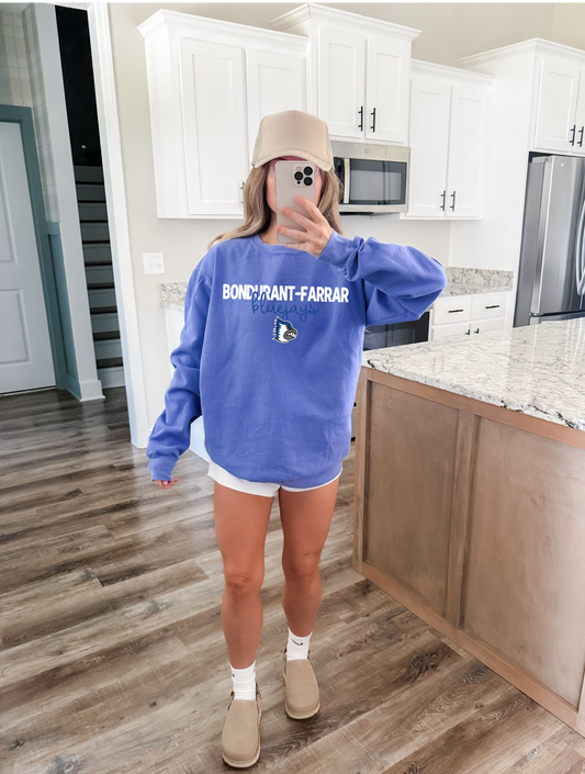 Bondurant-Farrar Bluejays Premium Sweatshirt