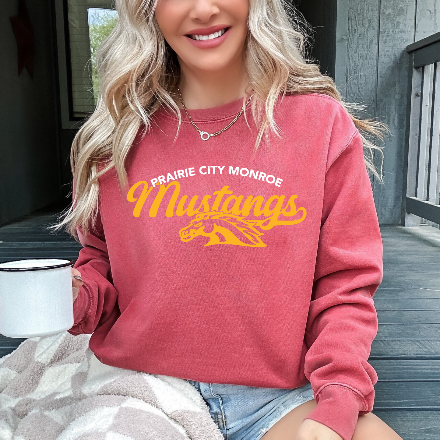 Vintage PCM Mustangs Premium Sweatshirt