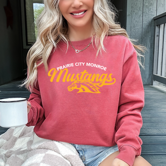 Vintage PCM Mustangs Premium Sweatshirt
