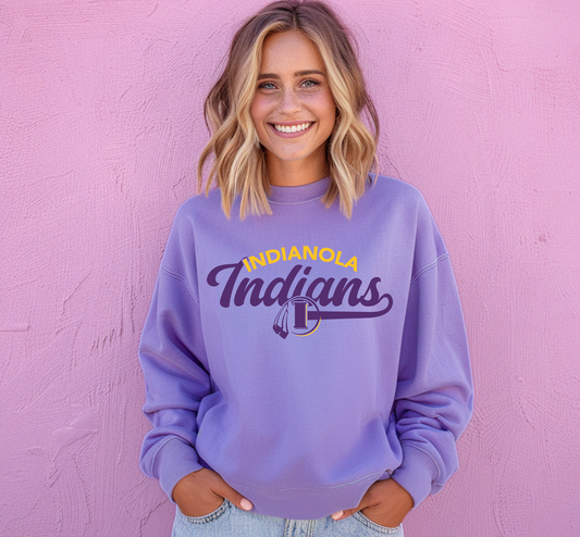 Vintage Indianola Indians Premium Sweatshirt