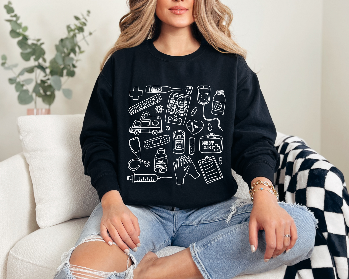 Medical Doodles Sweatshirt