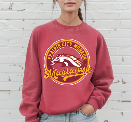 Throwback Mustangs Premium Sweatshirt