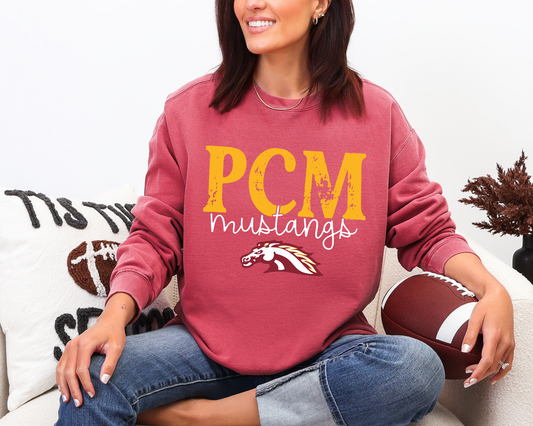 PCM Mustangs Premium Sweatshirt