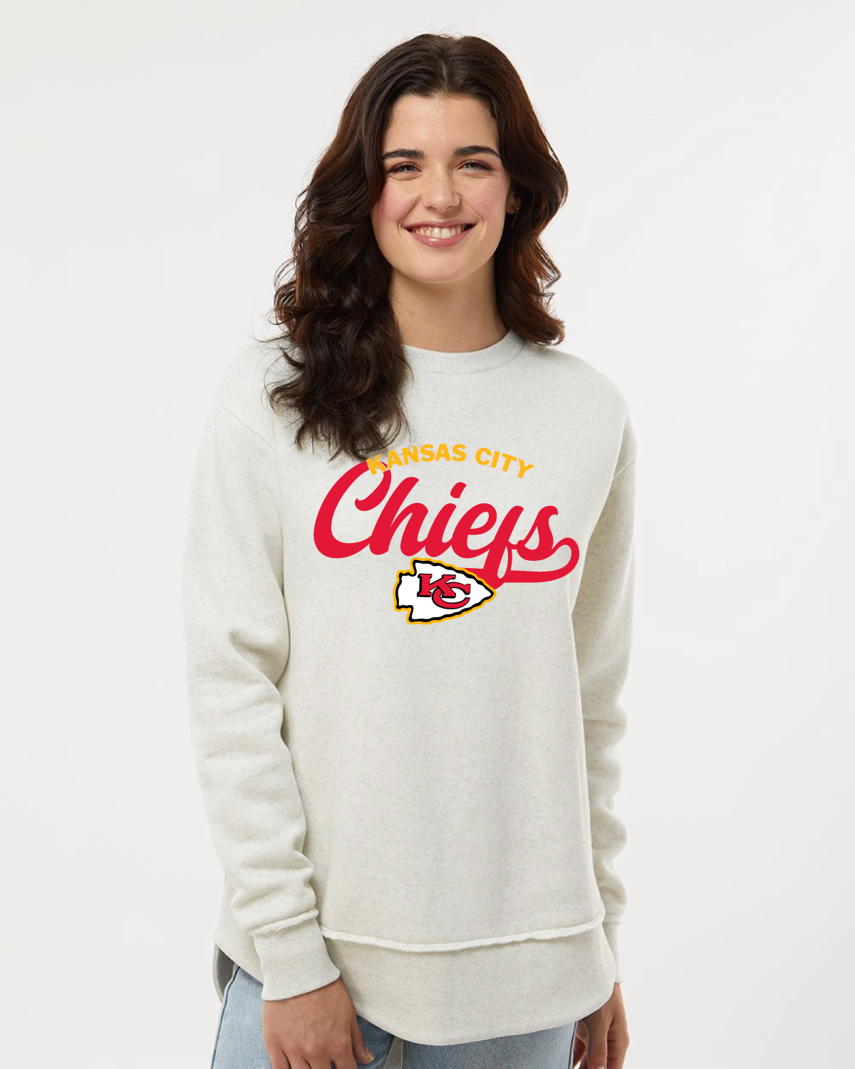 Vintage Chiefs Tunic Sweatshirt