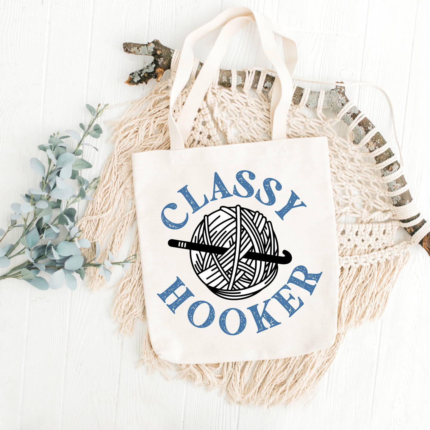 Classy Hooker Tote Bag