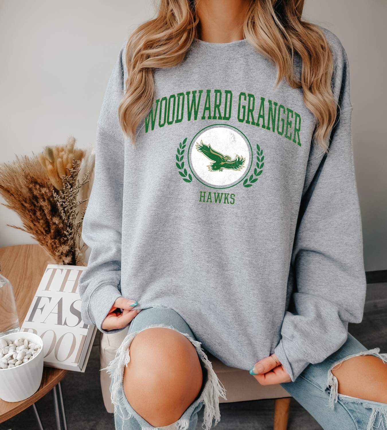 WG Hawks Crest Sweatshirt
