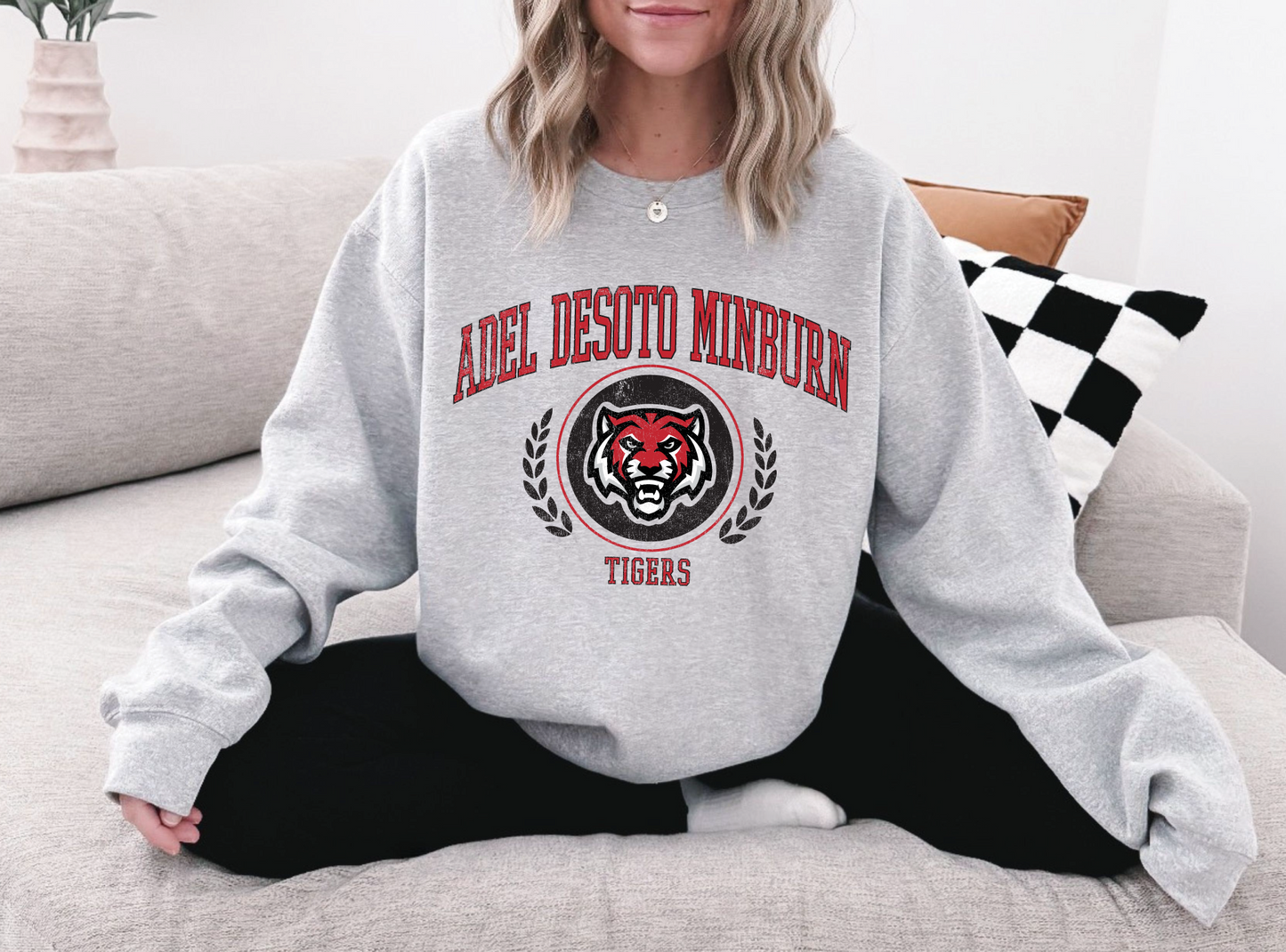 ADM Tigers Devils Crest Sweatshirt