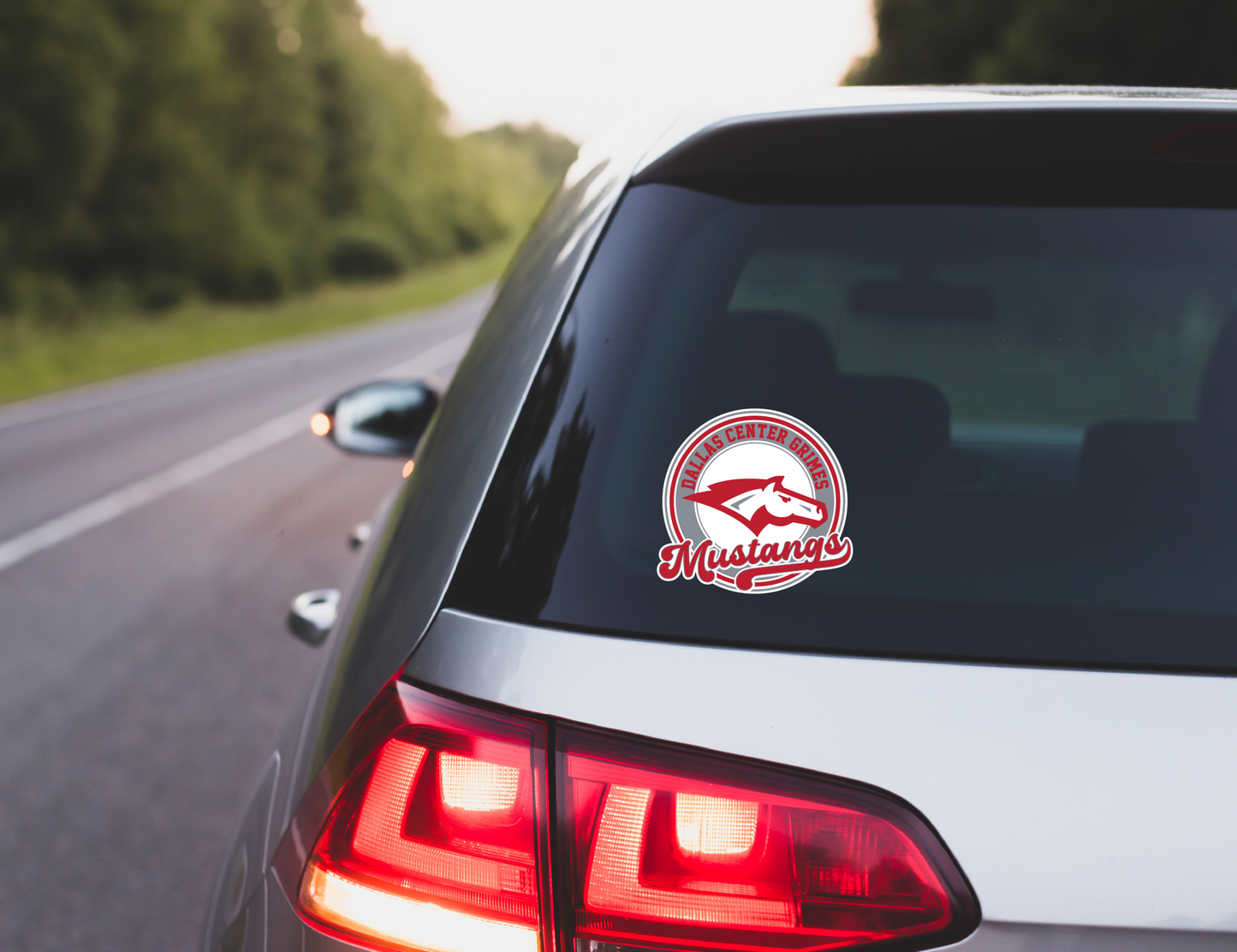 DCG Mustangs Throwback Decal