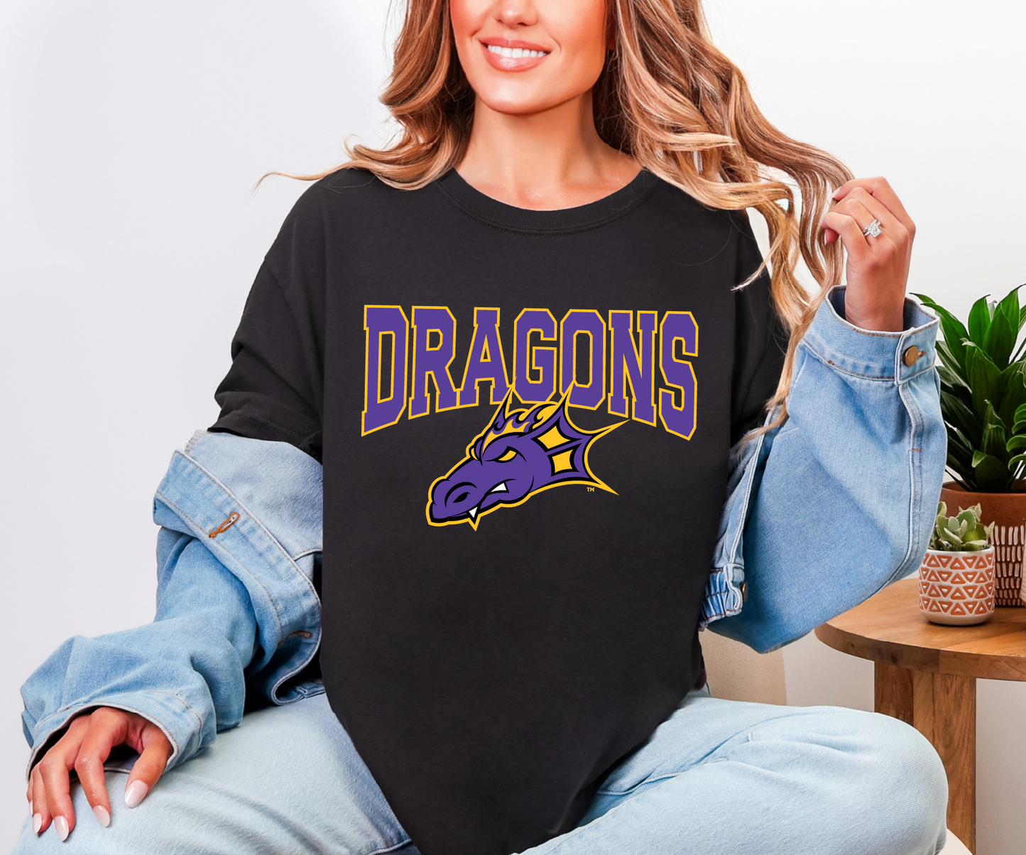 Johnston Dragons Stretch T-Shirt