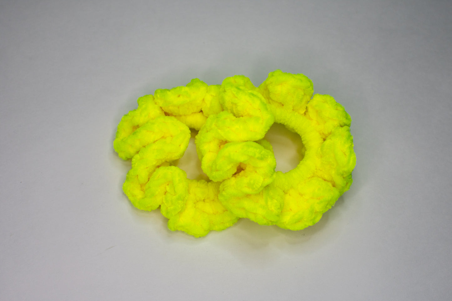 Hand Crocheted Velvet Scrunchie