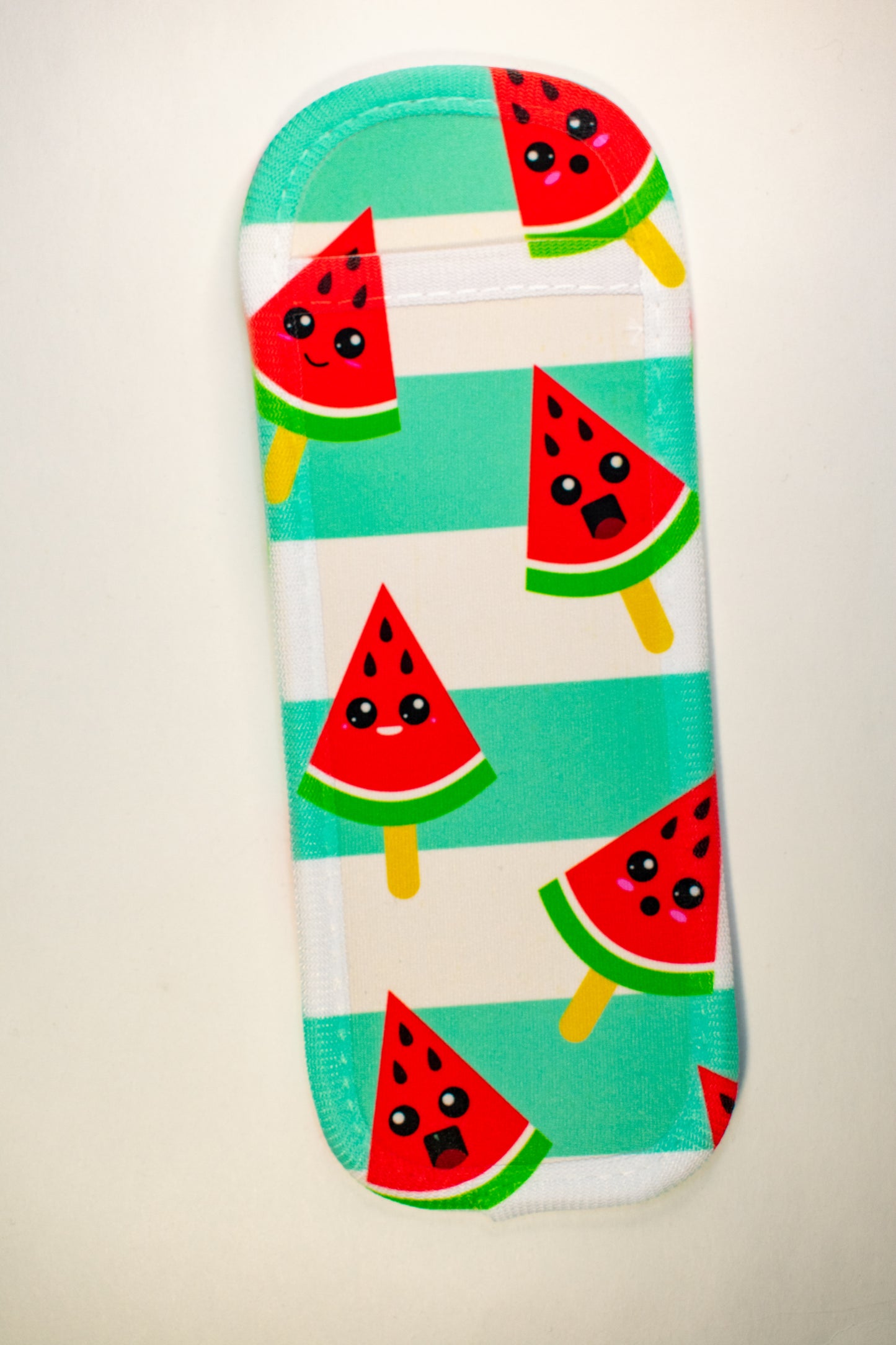 Watermelon Stripes Popsicle Koozie