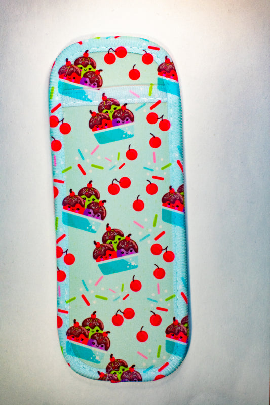 Cherry Sprinkles Popsicle Koozie