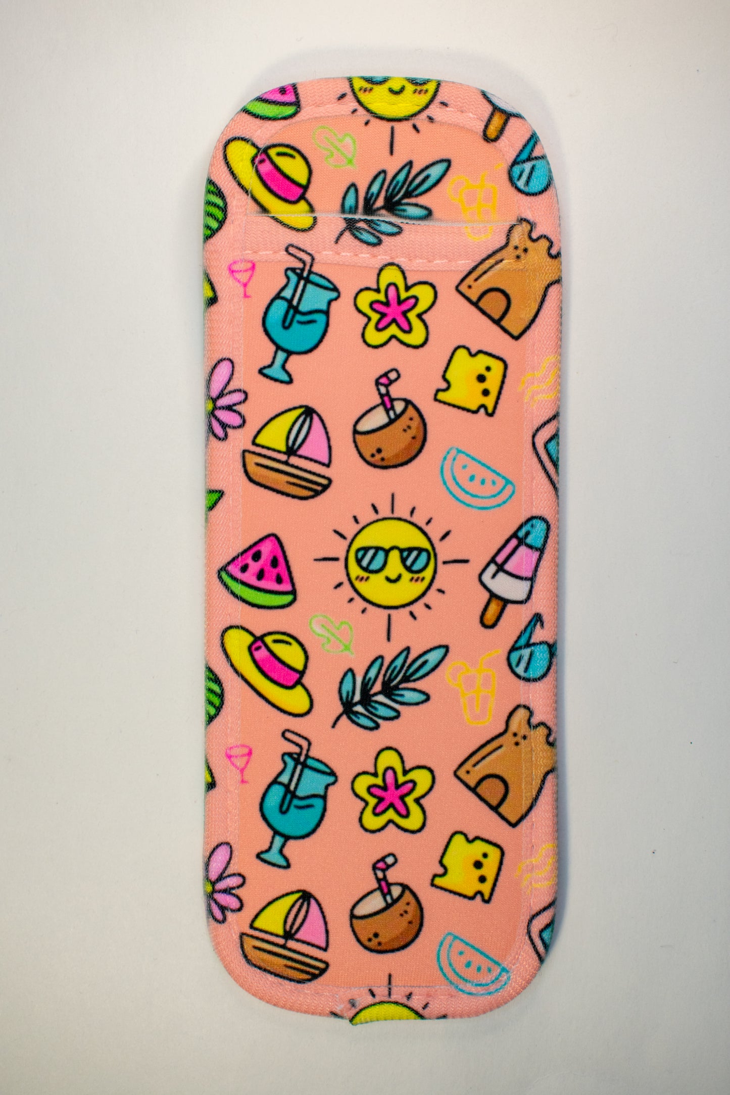 Neon Summer Popsicle Koozie