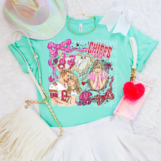 Swift and Kelce Love Story T-shirt
