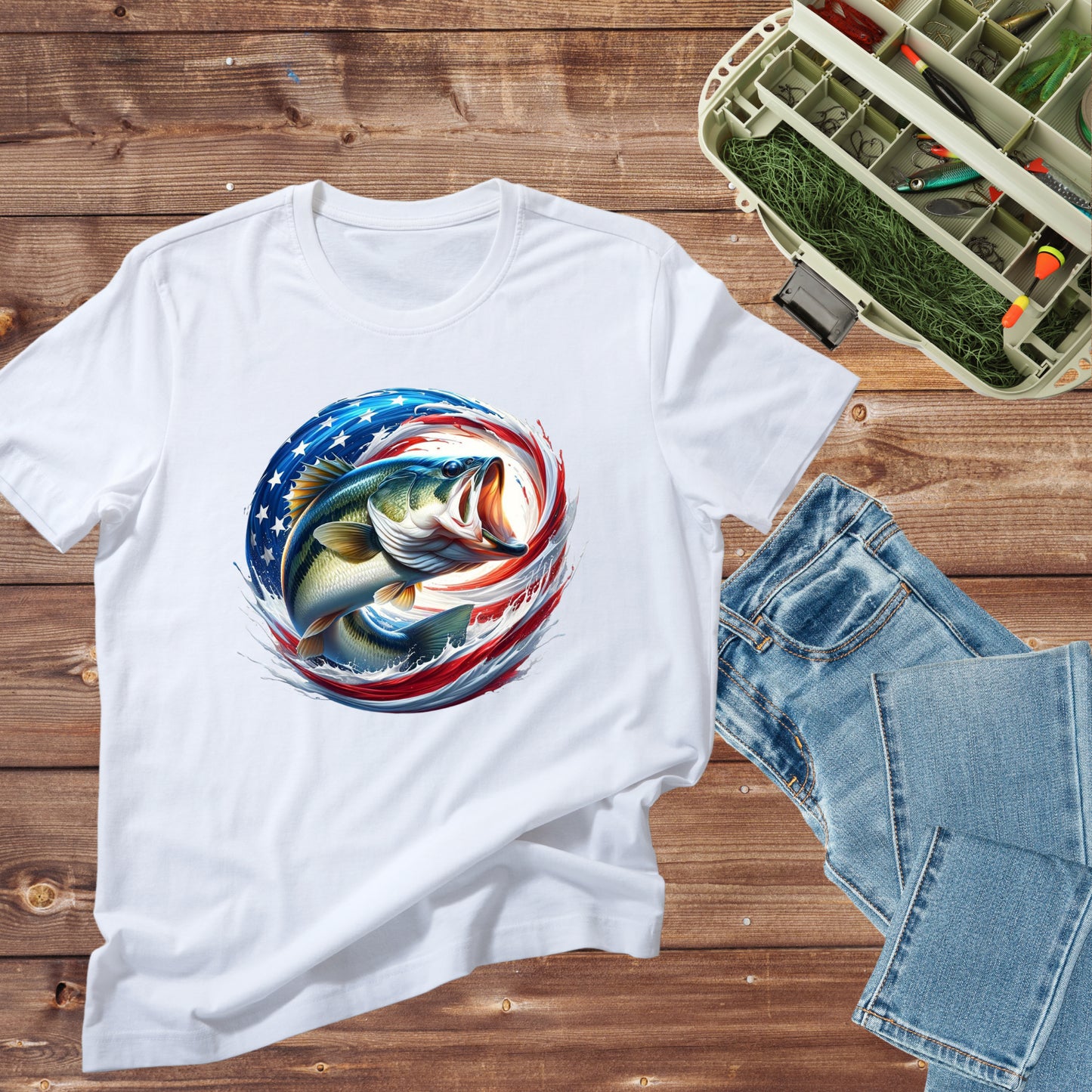 American Fishing T-shirt