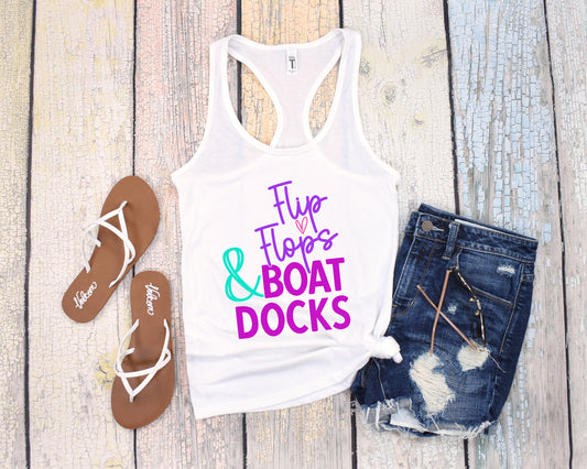 Flip Flops and Boat Docks Tank