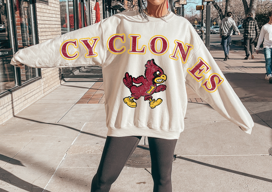 ISU Cyclones Vintage Full Sleeve Sweatshirt