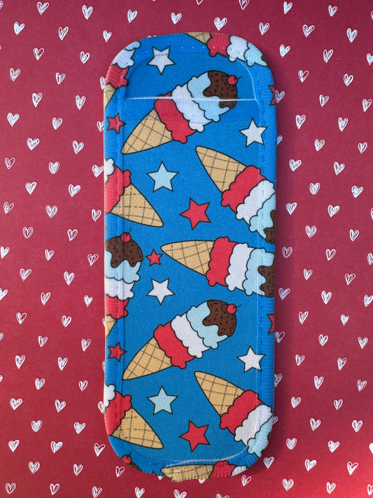 Ice Cream for the 4th Popsicle Koozie