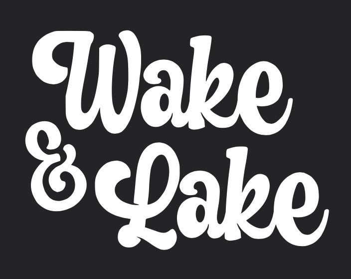 Wake and Lake Decal