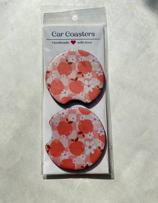 Just Peachy - Car Coasters