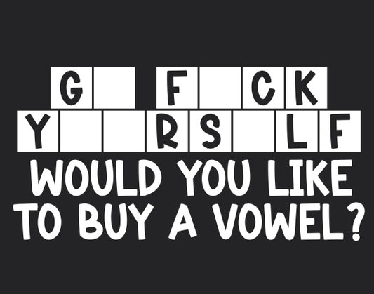 Buy a Vowel Decal