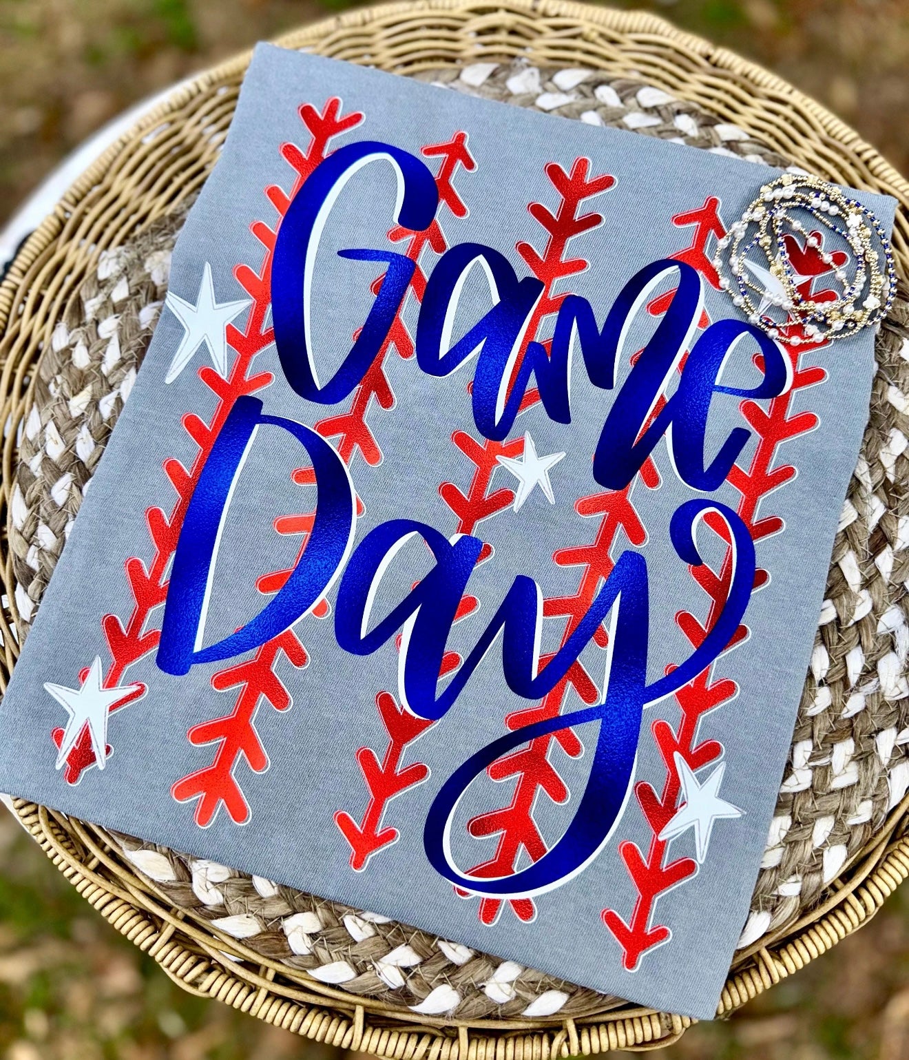 Baseball Game Day Doodle T-shirt