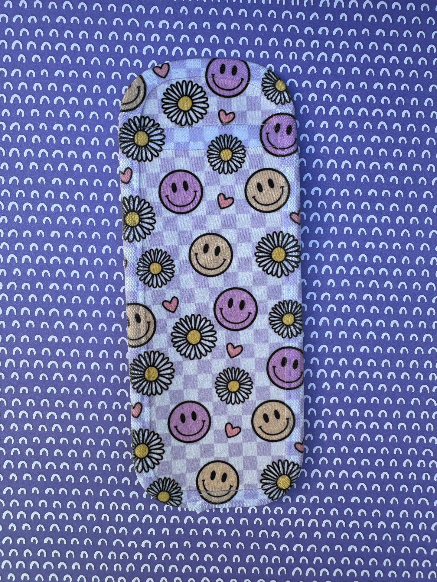 Smileys and Daisies Koozie