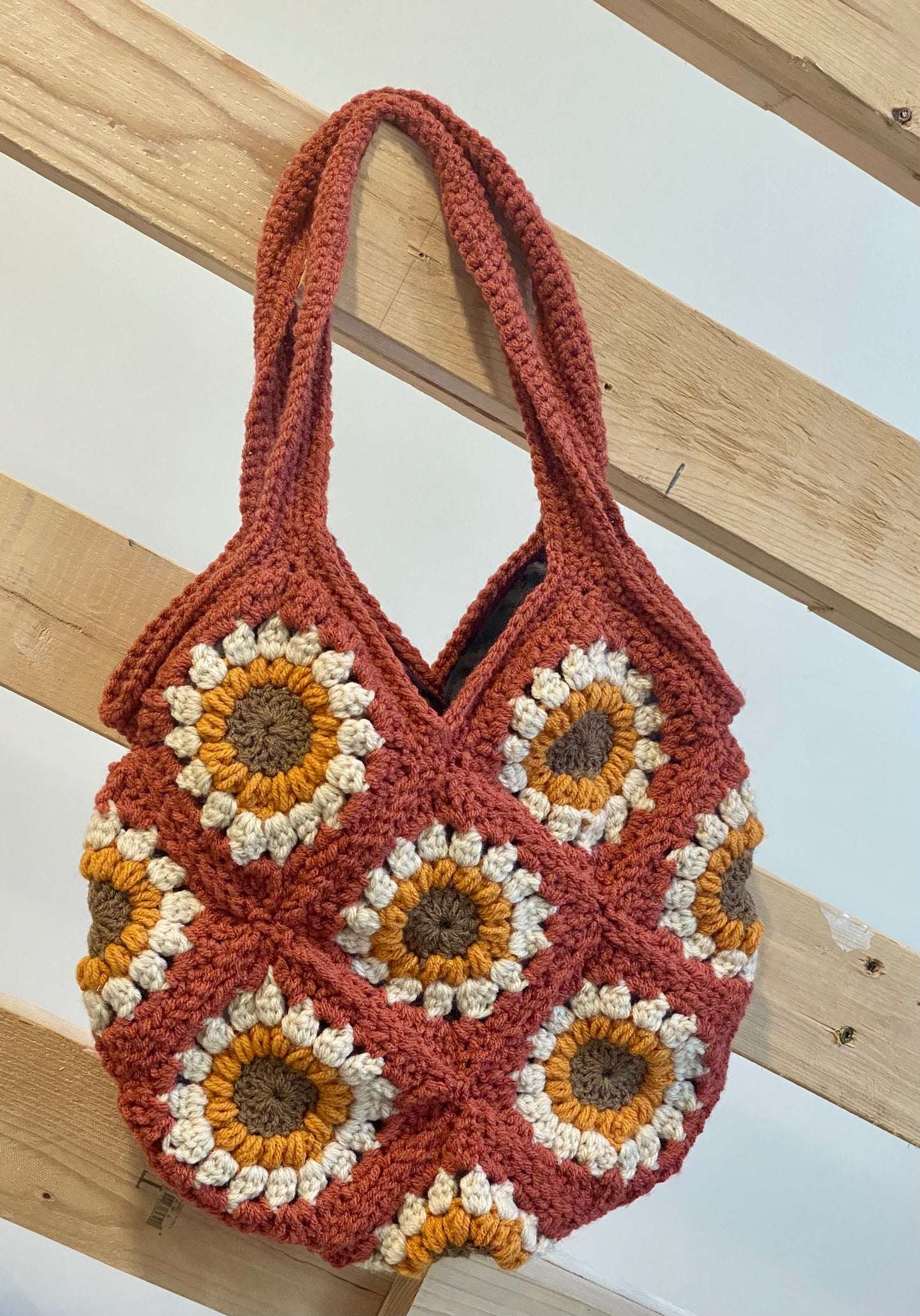 Hand Crocheted Bag - Large