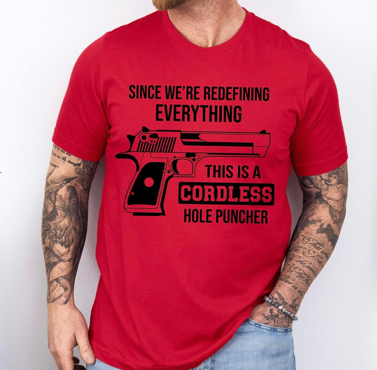 Cordless Hole Puncher T-shirt