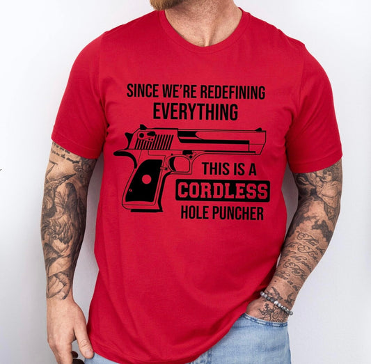 Cordless Hole Puncher T-shirt
