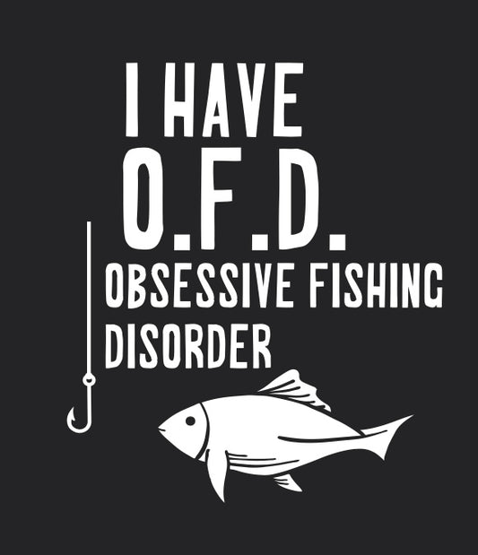 OFD: Obessive Fishing Disorder Decal