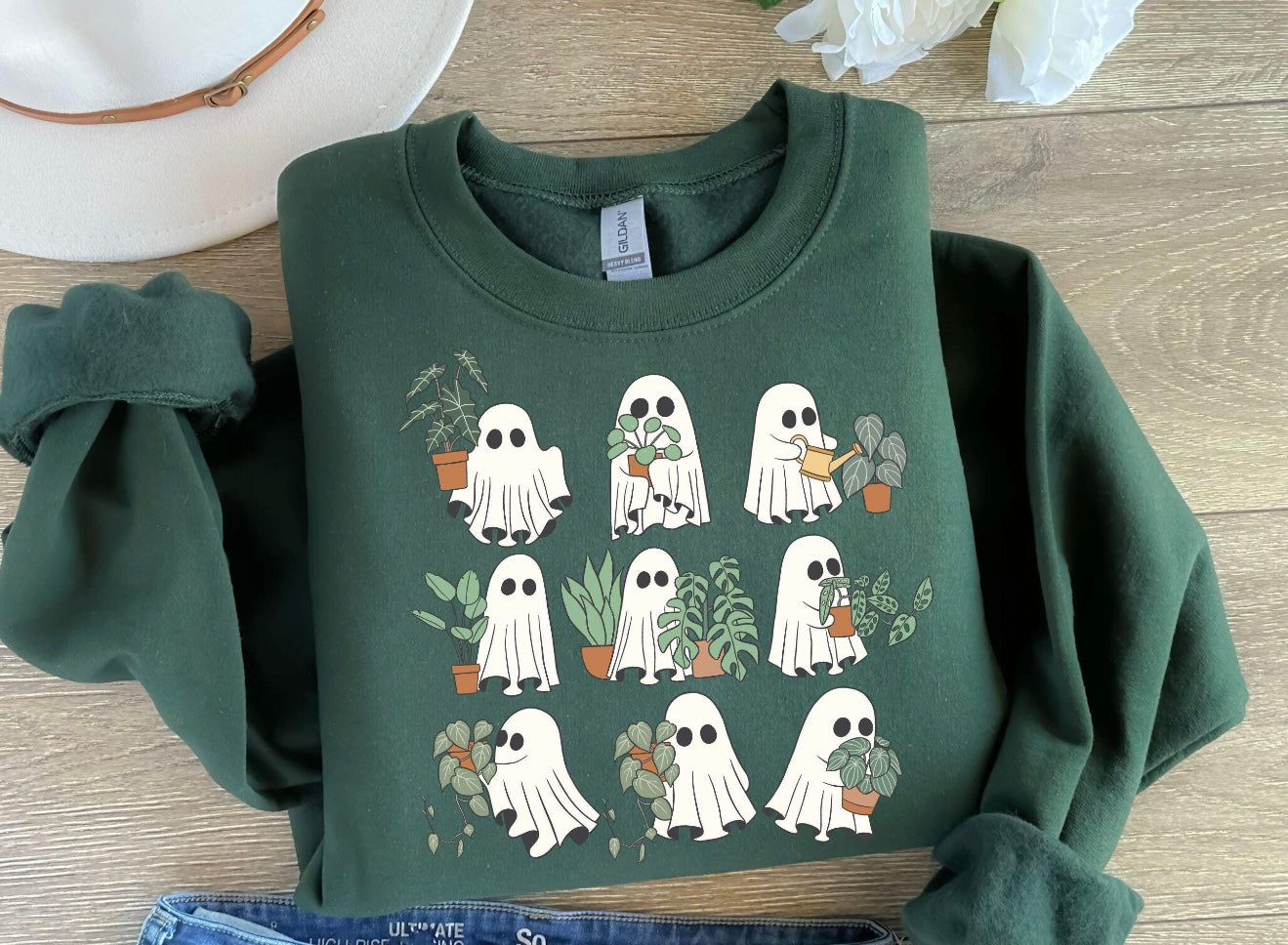 Ghostly Plants Sweatshirt