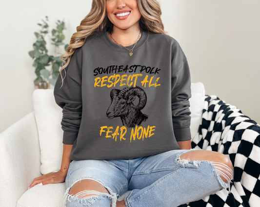 Rams Respect All, Fear None Sweatshirt