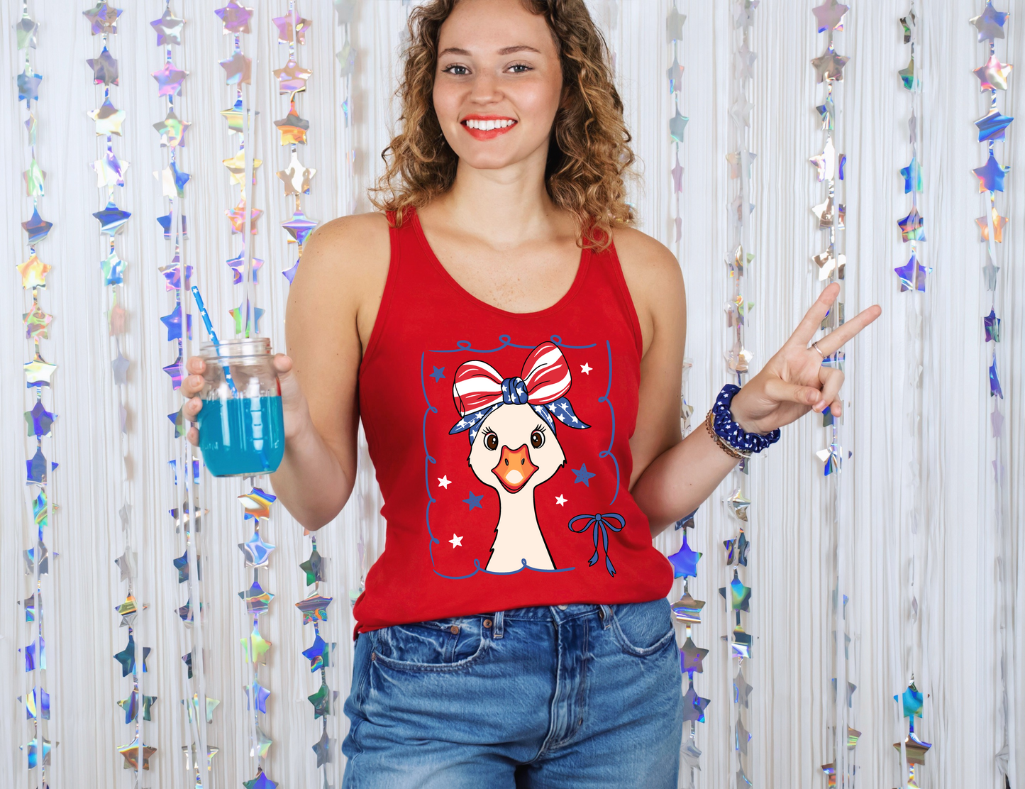 Silly American Goose Tank