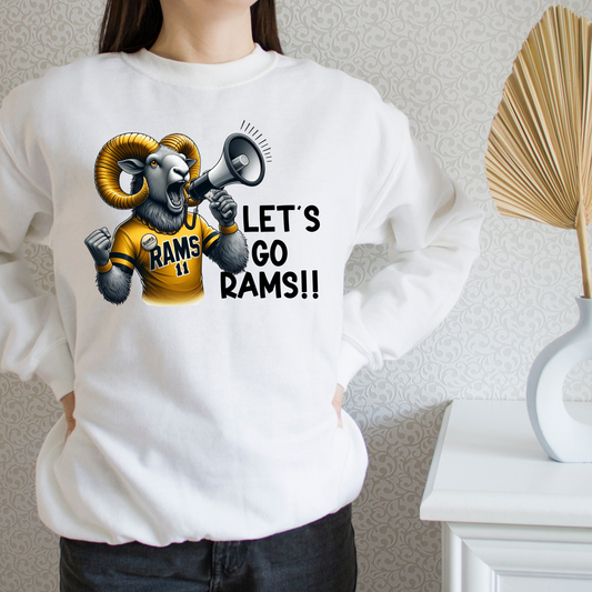 Let's Go Rams Sweatshirt