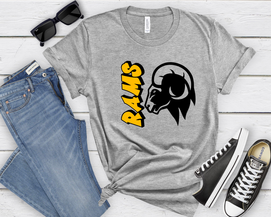 Graffiti Rams T-shirt