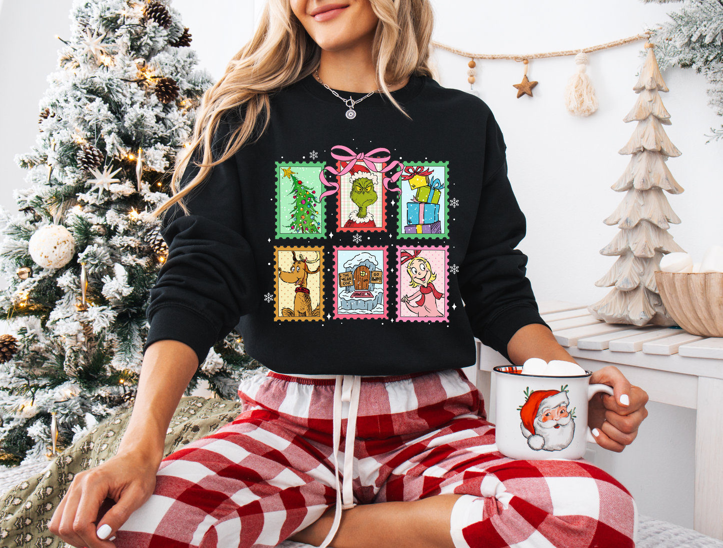 Grinchy Coquette Sweatshirt
