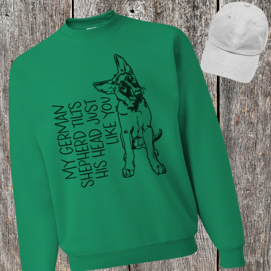 My German Shepherd Crewneck Sweatshirt