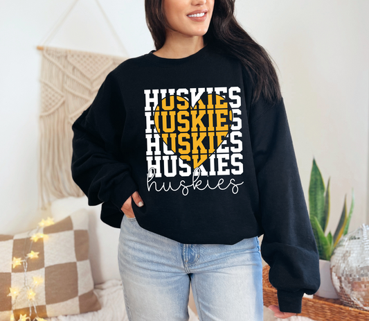 Huskies Love Sweatshirt