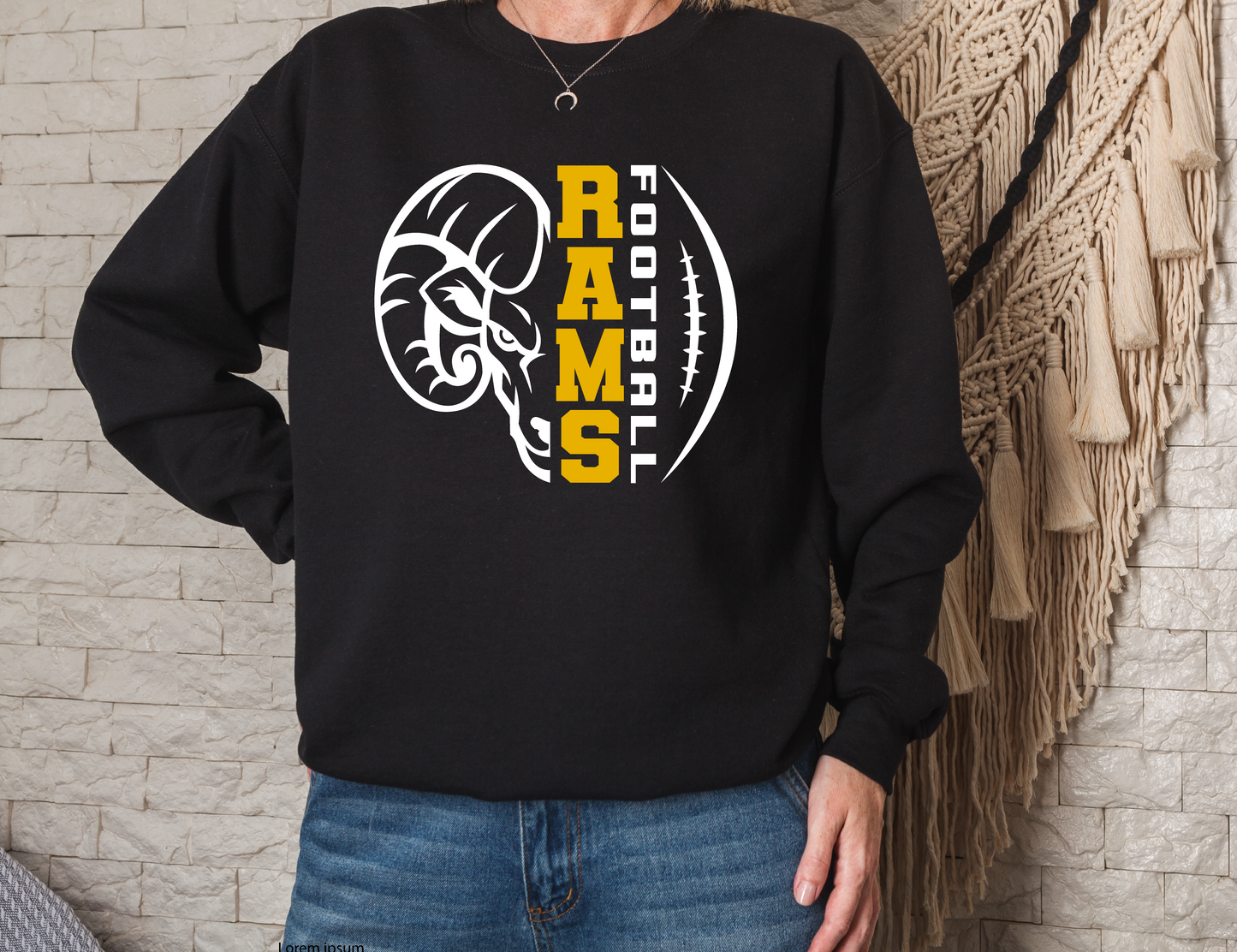 Rams Football Sweatshirt