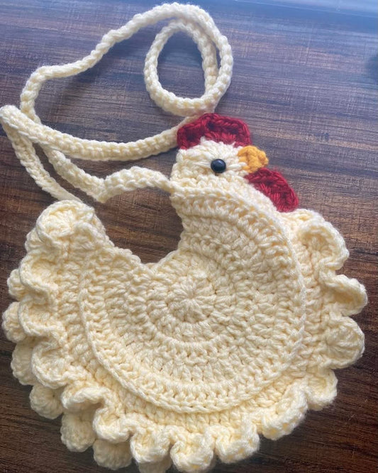Crocheted Chicken Bag