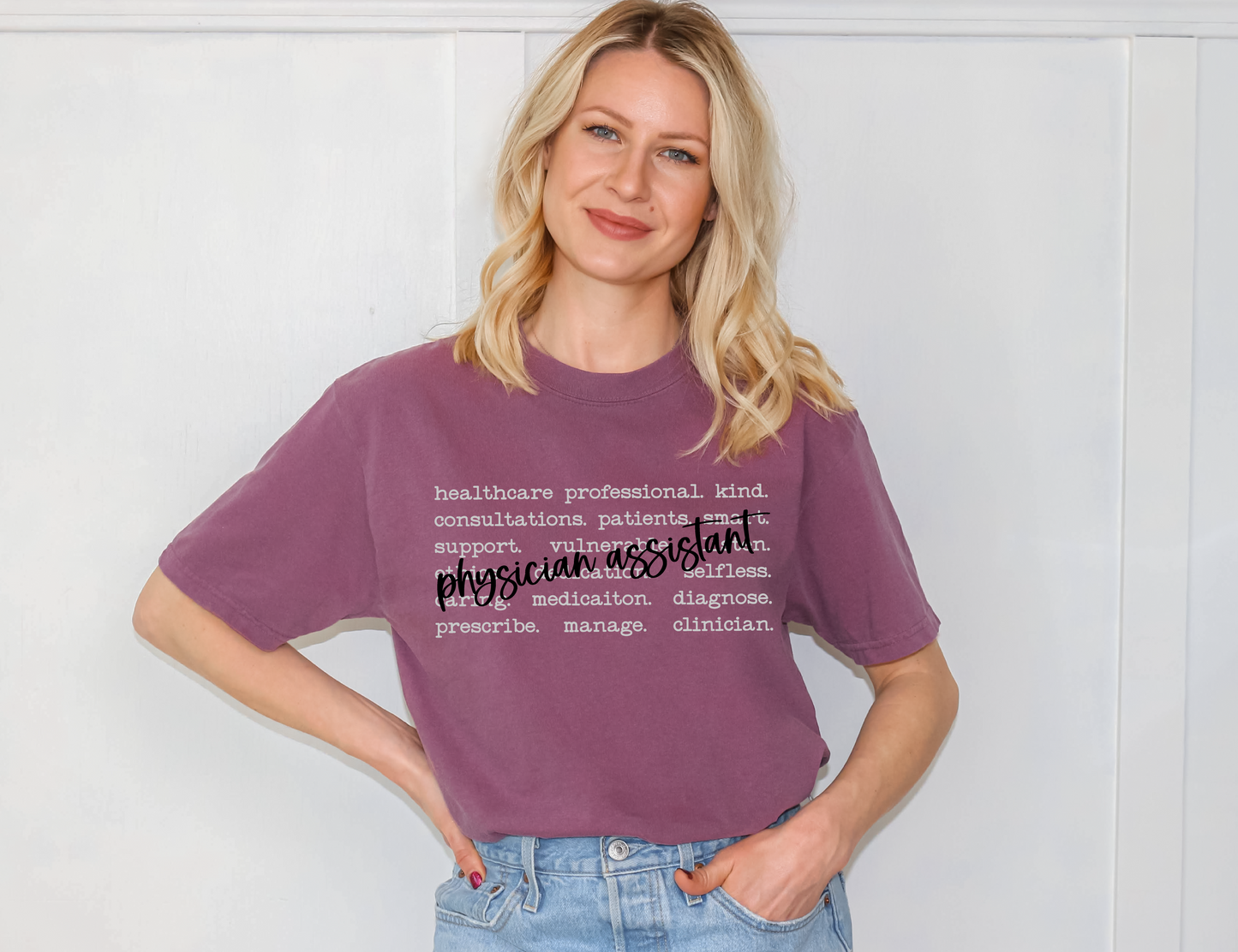 Medical Profession Typography T-shirt