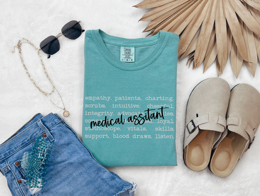 Medical Profession Typography T-shirt