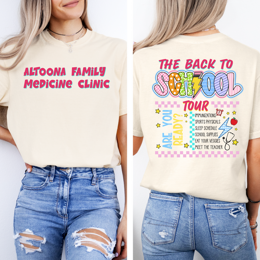 Back to School Tour Clinic T-shirt
