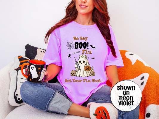 Say Boo to the Flu T-shirt
