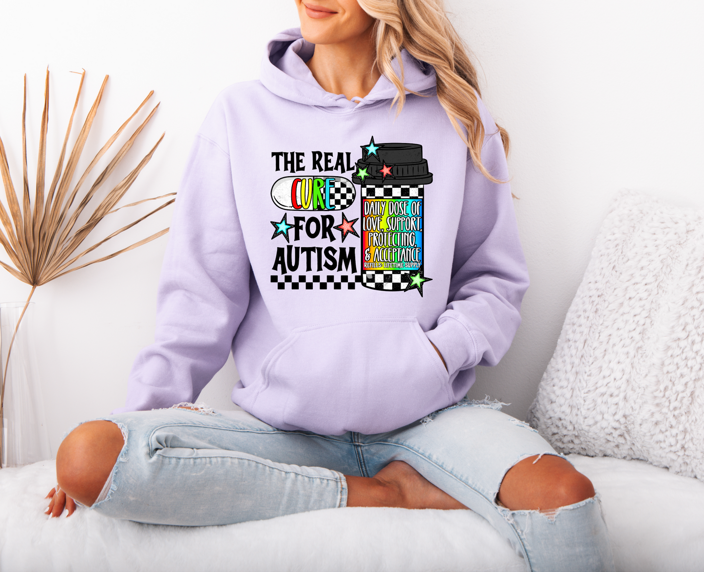 The Real Cure for Autism Sweatshirt