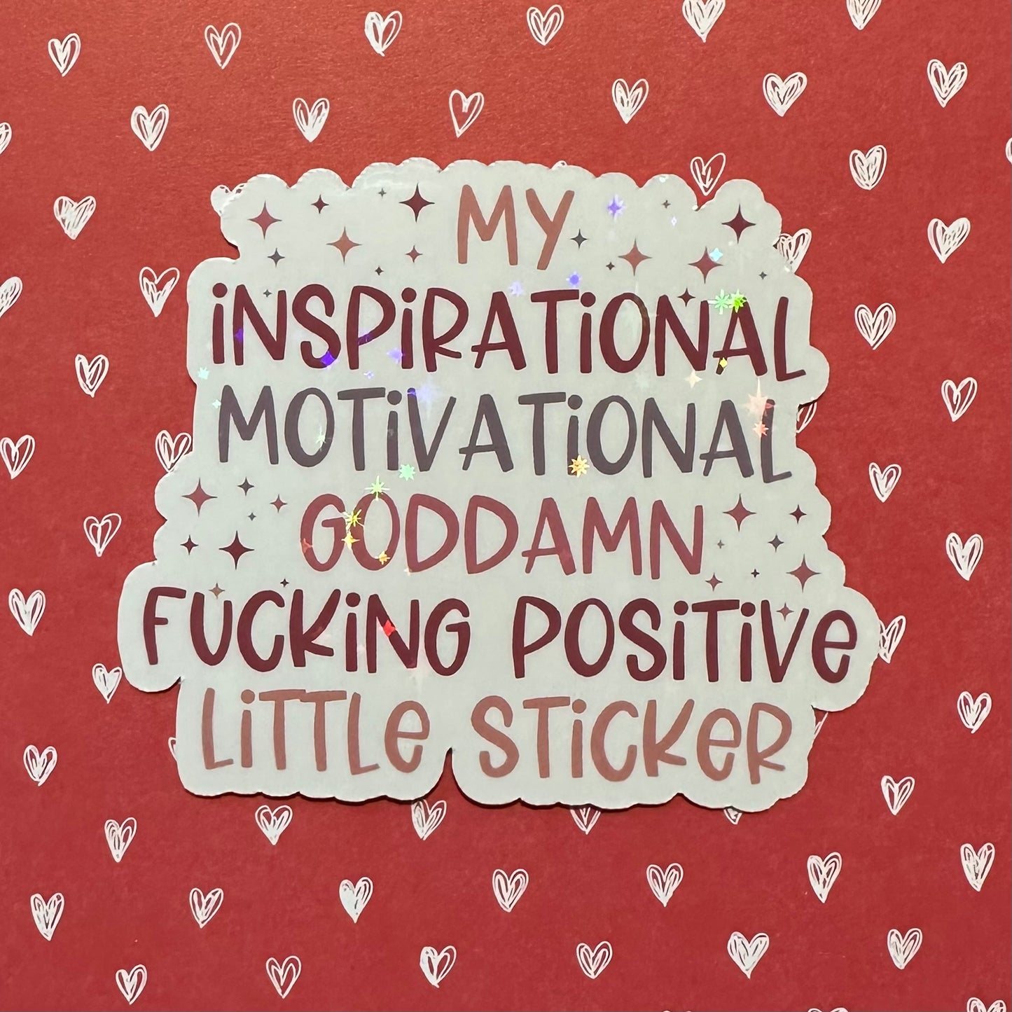 Positive Little Sticker