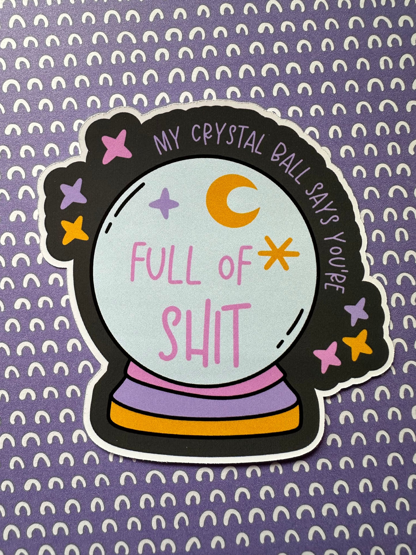 My Crystal Ball Sticker